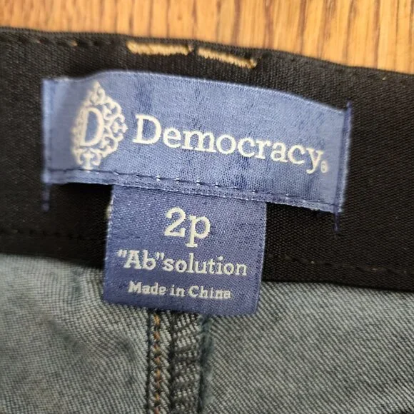 Democracy Women's Skinny Jeans - Blue Denim - Picture 5 of 8